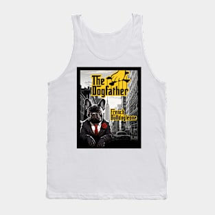 The Dogfather: French Bulldogleone Tank Top